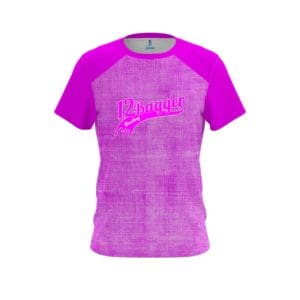 12Bagger Pretty Pink Bowling Jersey is the latest Innovation & performances dye sublimation custom Jersey by Coolwick