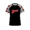 12Bagger Rose Drip Bowling Jersey is the latest Innovation & performances dye sublimation custom Jersey by Coolwick