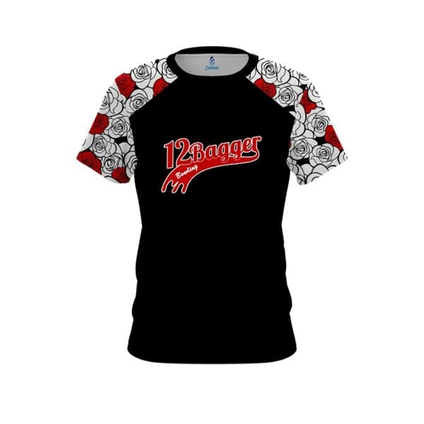 12Bagger Rose Drip Bowling Jersey is the latest Innovation & performances dye sublimation custom Jersey by Coolwick