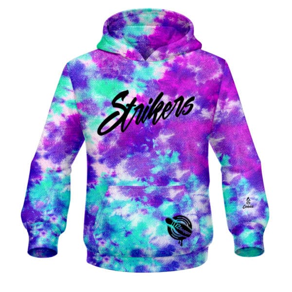 12Bagger Strikers Purple Cloud Bowling Hoodie is the latest Innovation & performances dye sublimation custom Hoodie by Coolwick