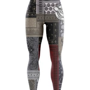 12Bagger Bandanna Bowling Leggings is the latest Innovation & performances dye sublimation custom leggings by Coolwick