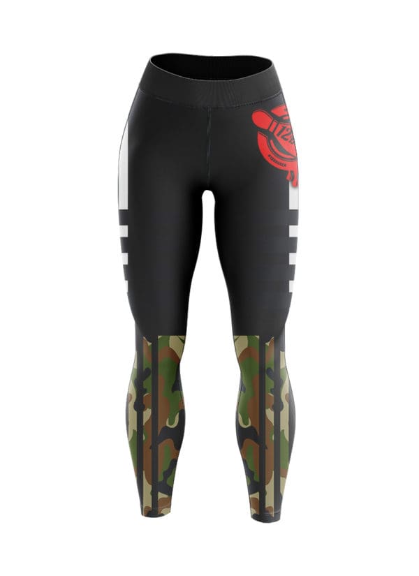 12Bagger Military Bowling Leggings is the latest Innovation & performances dye sublimation custom leggings by Coolwick