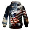 12Bagger Murica bowling Hoodie is the latest Innovation & performances dye sublimation custom Hoodie by Coolwick