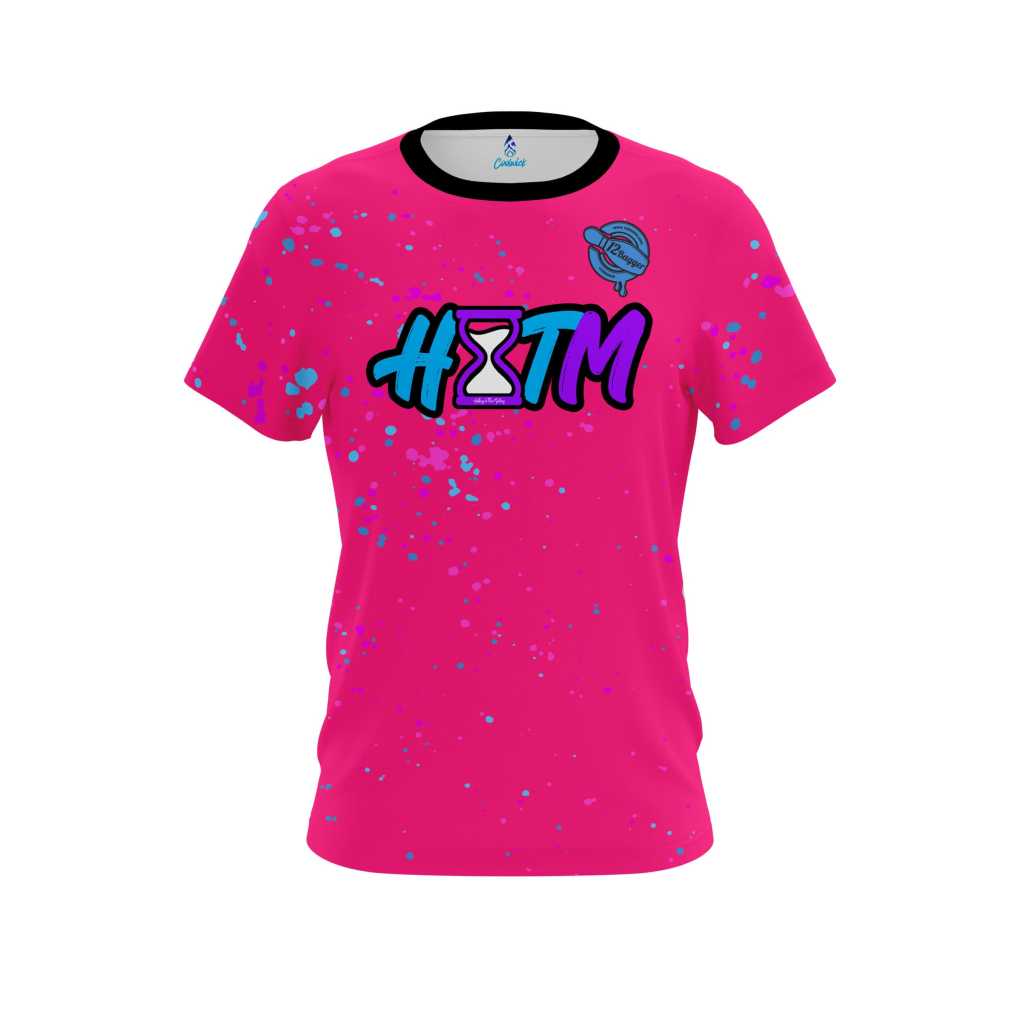 History In The Making (H.I.T.M) Pink Splatter Bowling Jersey