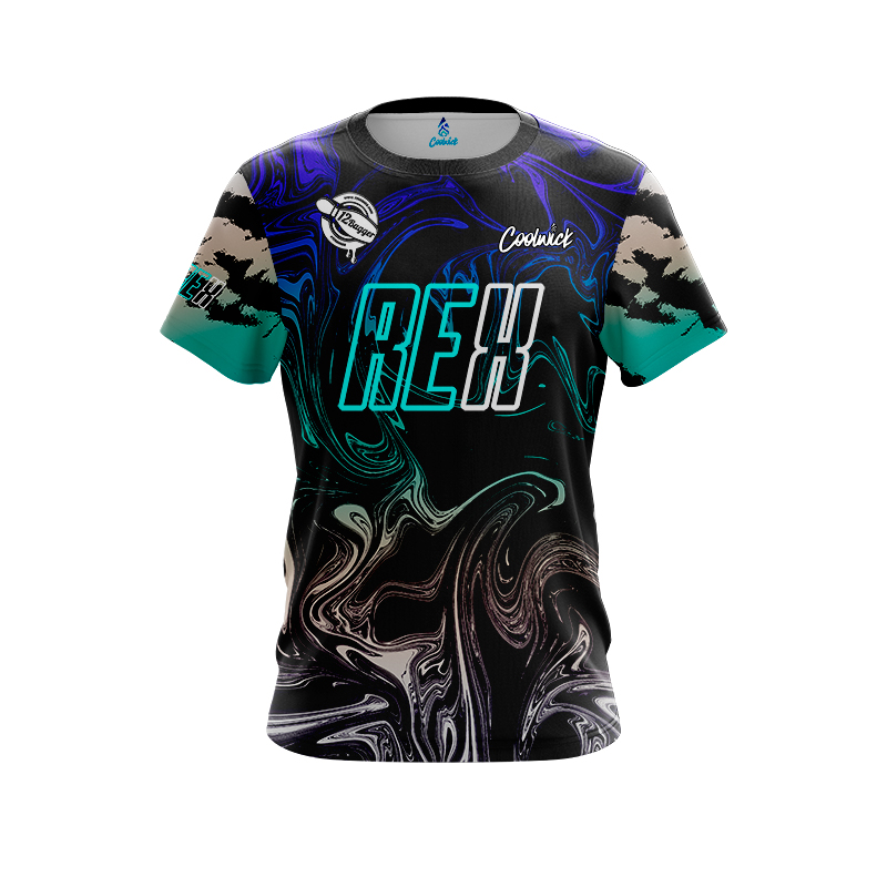 12Bagger x Rex Primal Aura Bowling Jersey