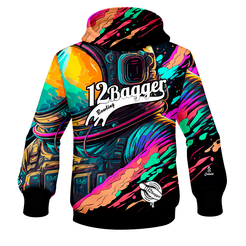 12Bagger Astro World Bowling Hoodie - 12Bagger Bowling