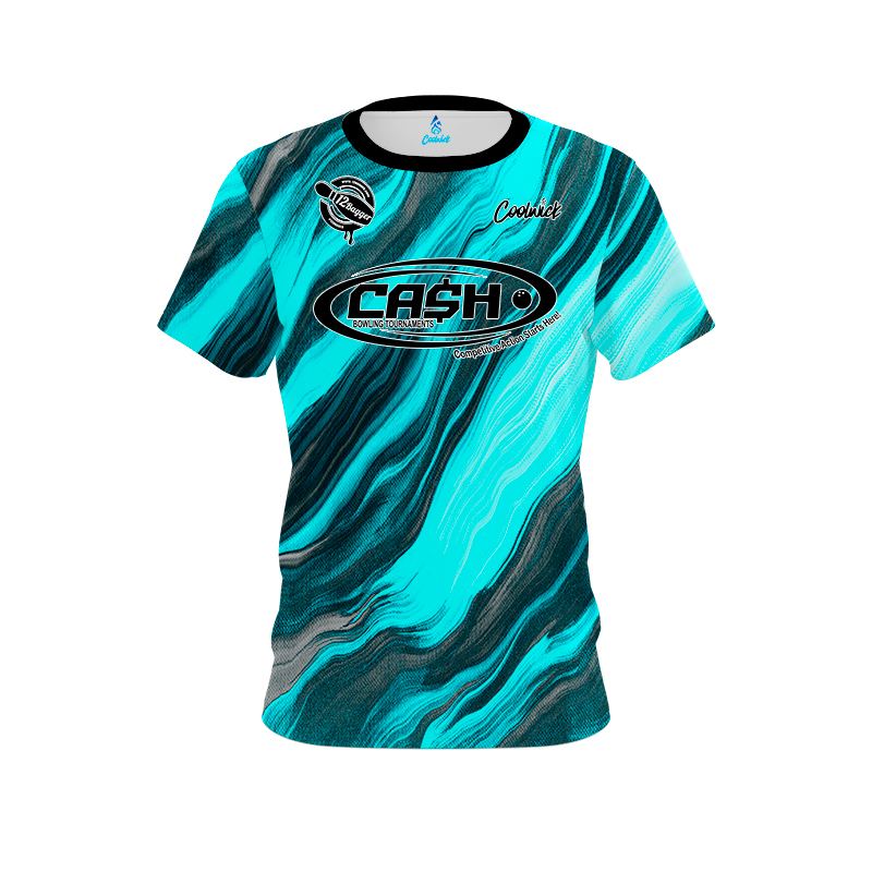 12Bagger x CASH Teal Bowling Jersey