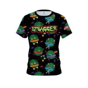 12Bagger Turtle Power Black Bowling Jersey