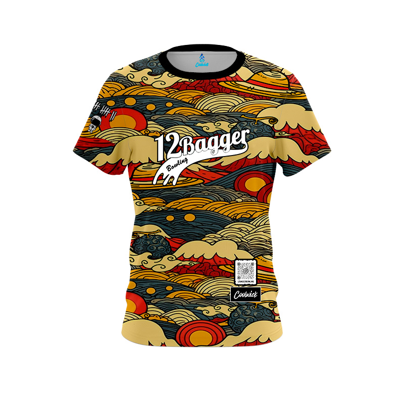 12Bagger Straw Hat Bowling Jersey