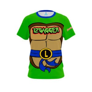 12Bagger Blue Turtle Ninja Bowling Jersey