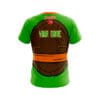 12Bagger Orange Turtle Ninja Bowling Jersey - Image 2