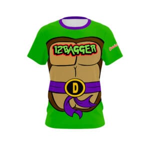 12Bagger Purple Turtle Ninja Bowling Jersey