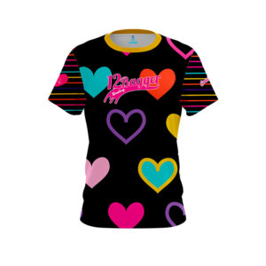 12Bagger Reign Hearts and Stripes Bowling Jersey
