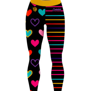 12Bagger Reign Hearts and Stripes Bowling Leggings
