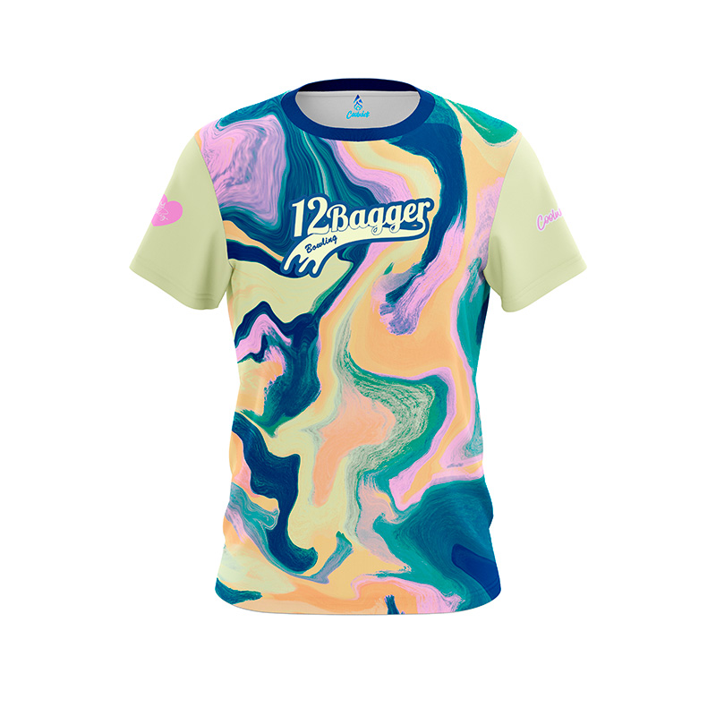 12Bagger Reign Marble Paint Bowling Jersey