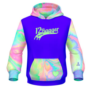 12Bagger Reign Paint Pour Bowling Hoodie