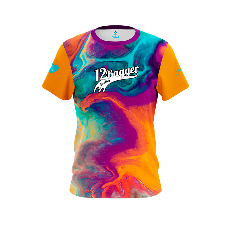12Bagger Reign Paint Swirl Bowling Jersey