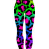 12Bagger Reign Rainbow Cheetah Bowling Leggings - Image 2