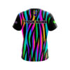 12Bagger Reign Rainbow Zebra Bowling Jersey - Image 2