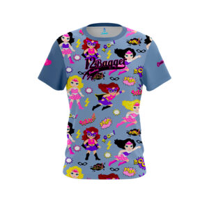 12Bagger Reign Supergirl Bowling Jersey