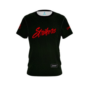 12Bagger x Strikers MoneyBag Black Red Bowling Jersey