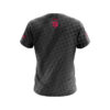 12Bagger x Strikers MoneyBag Gray Pink Bowling Jersey - Image 2