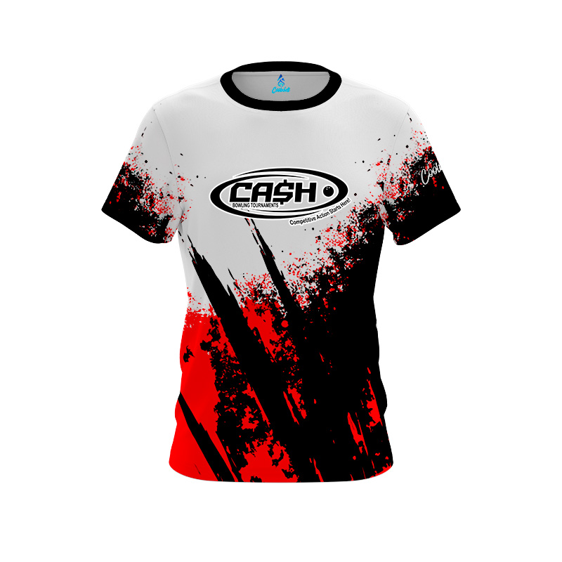 12Bagger x CASH Red White Bowling Jersey