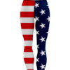 12Bagger Reign American Flag Bowling Leggings - Image 2