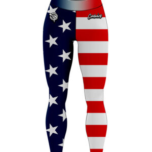 12Bagger Reign American Flag Bowling Leggings