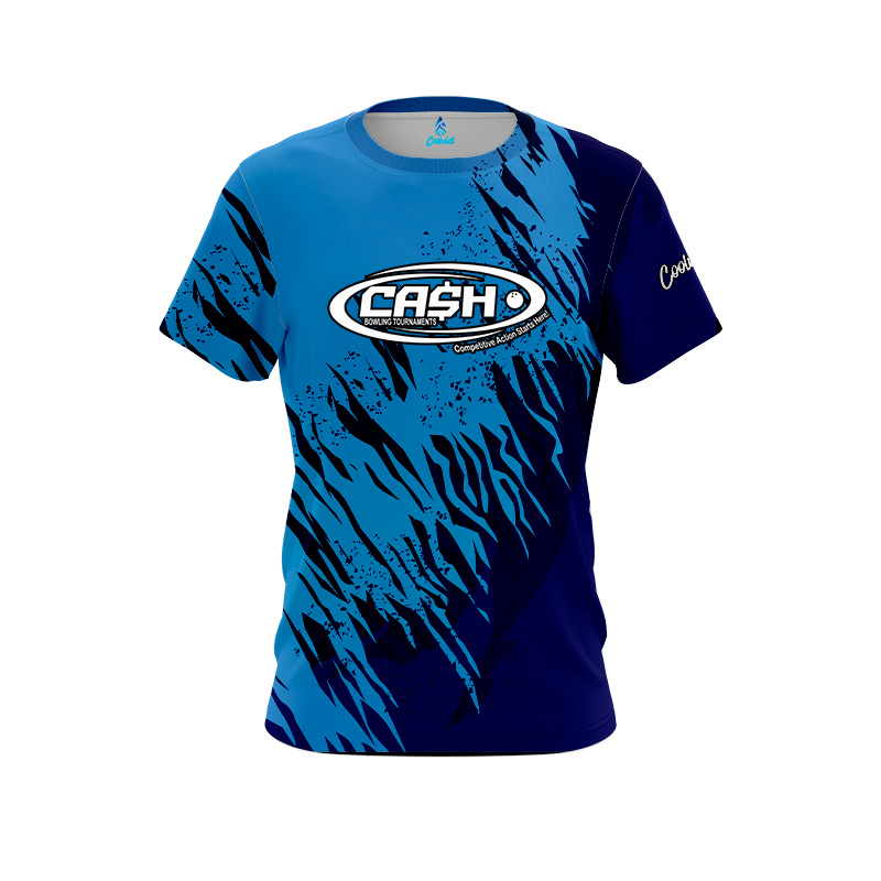 12Bagger x CASH Blue Fade Bowling Jersey