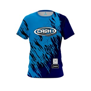 12Bagger x CASH Blue Fade Bowling Jersey