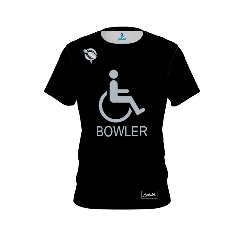 12Bagger x HDCP Bowler Black Gray Bowling Jersey