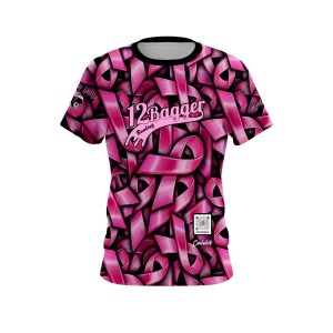 12Bagger Pink 25 Bowling Jersey