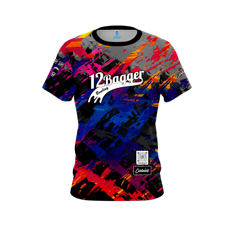 12Bagger Shredding Colors Bowling Jersey