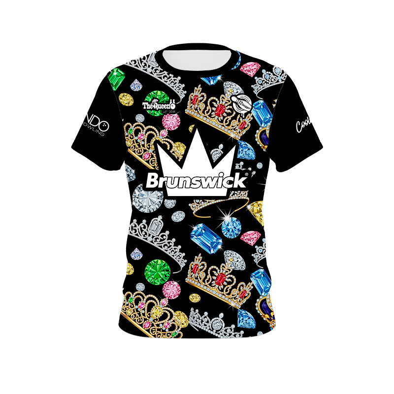 Crown the Queen Coronets 12Bagger Bowling Jersey - Brunswick