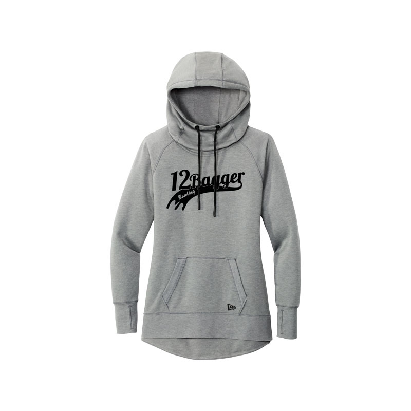 12Bagger New Era® Women's Tri-Blend Fleece Hoodie