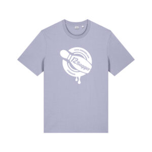 12Bagger Power Button Coolwick Organic Bowling T-Shirt