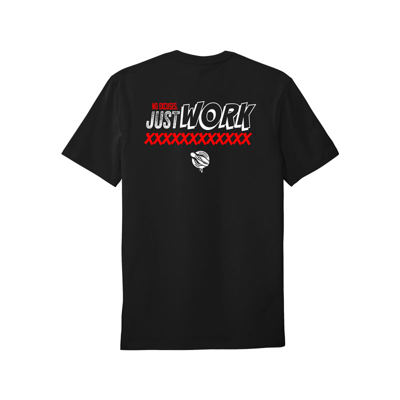 Hype 12Bagger No Excuses Bowling Tri Blend T-Shirt