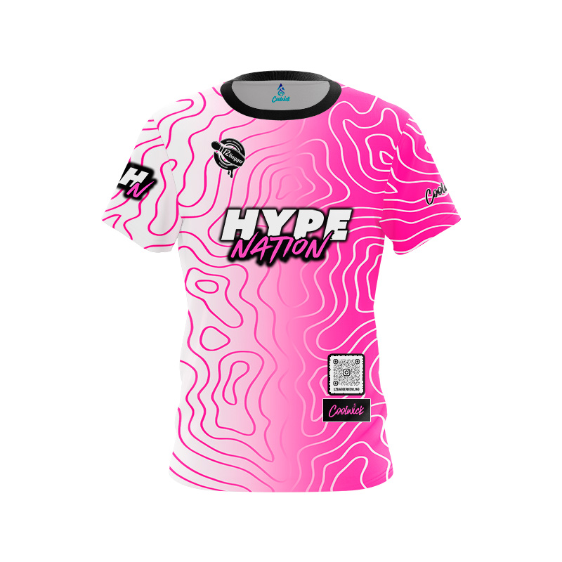The Hype Nation Pink Bowling Jersey