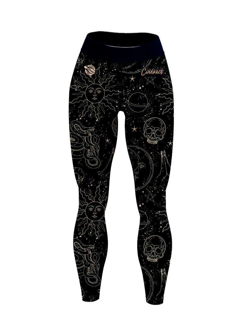 12Bagger Reign Halloween Bowling Leggings