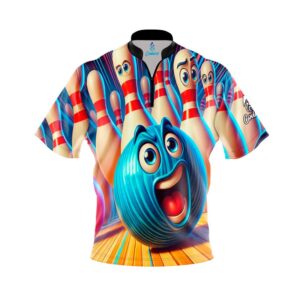 Attack of the Pins Fast Track CoolWick Bowling Jersey