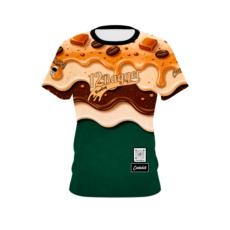 12Bagger Caramel and Coffee Bowling Jersey