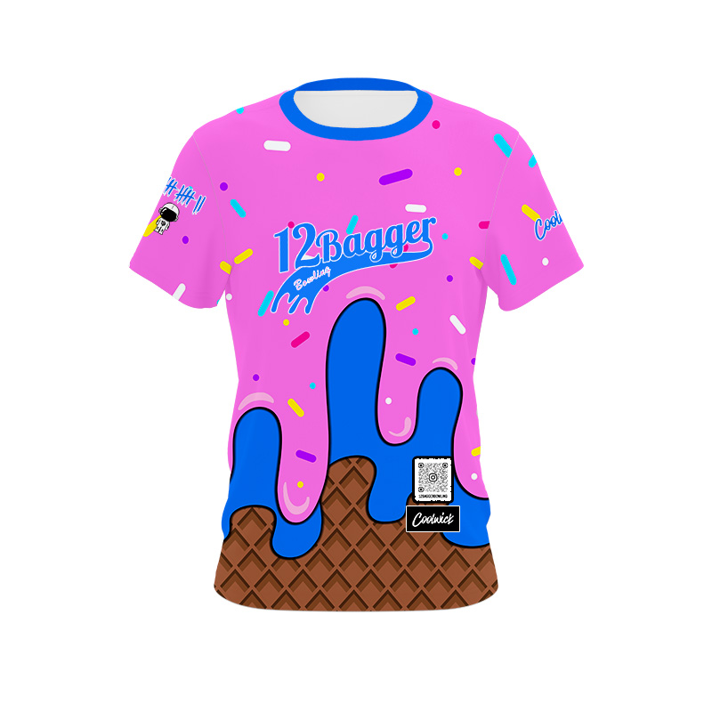 12Bagger Ice Cream and Sprinkles Bowling Jersey