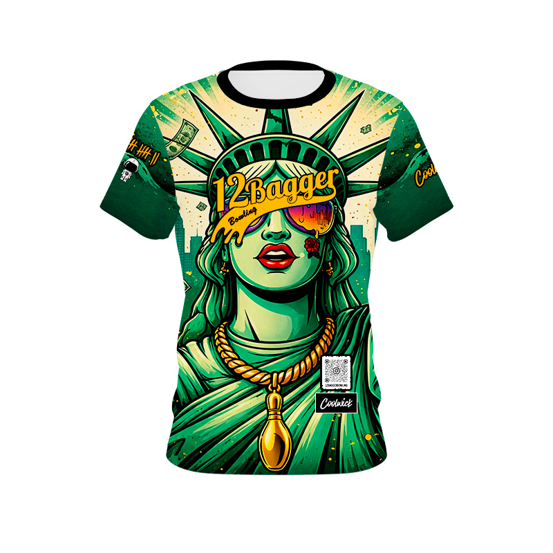 12Bagger Lady Liberty Bowling Jersey
