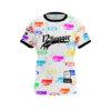 12Bagger Storm Love White Bowling Jersey
