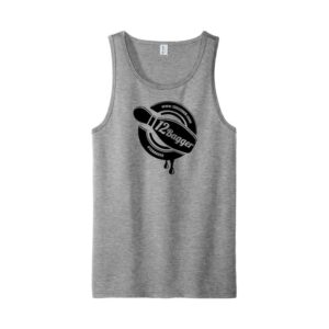 12Bagger CoolWick Bowling Tank Top - Aluminium Grey, XSmall