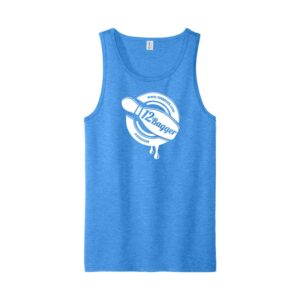 12Bagger CoolWick Bowling Tank Top - Azure Blue, XSmall