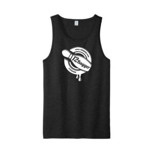 12Bagger CoolWick Bowling Tank Top - Black, 2XL