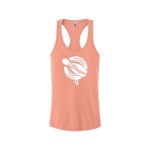 12Bagger Women's Racerback Bowling Tank Top